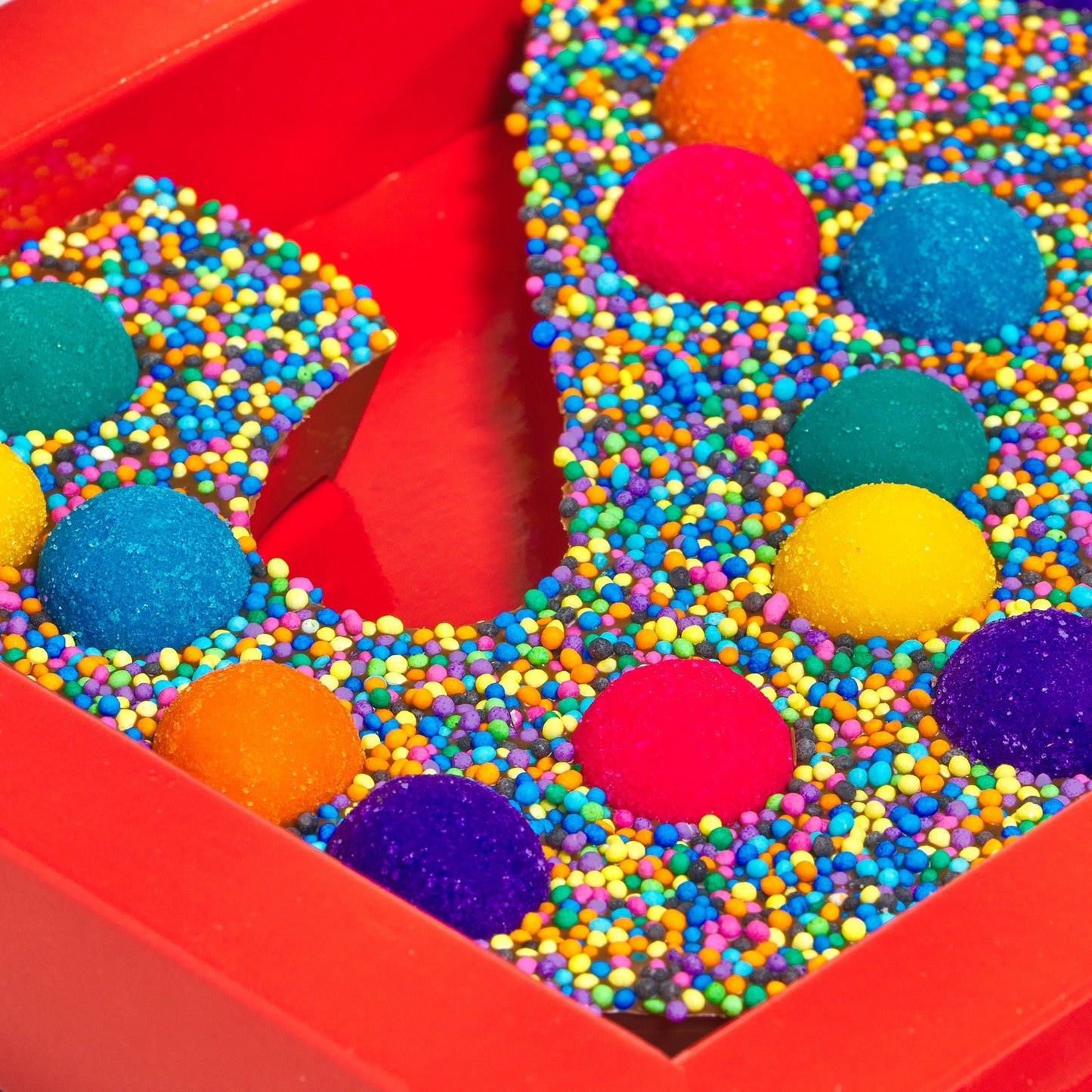 Chocoladeletters met sleeve vanaf 10 stuks - De Printgroep - Jouw partner in print!