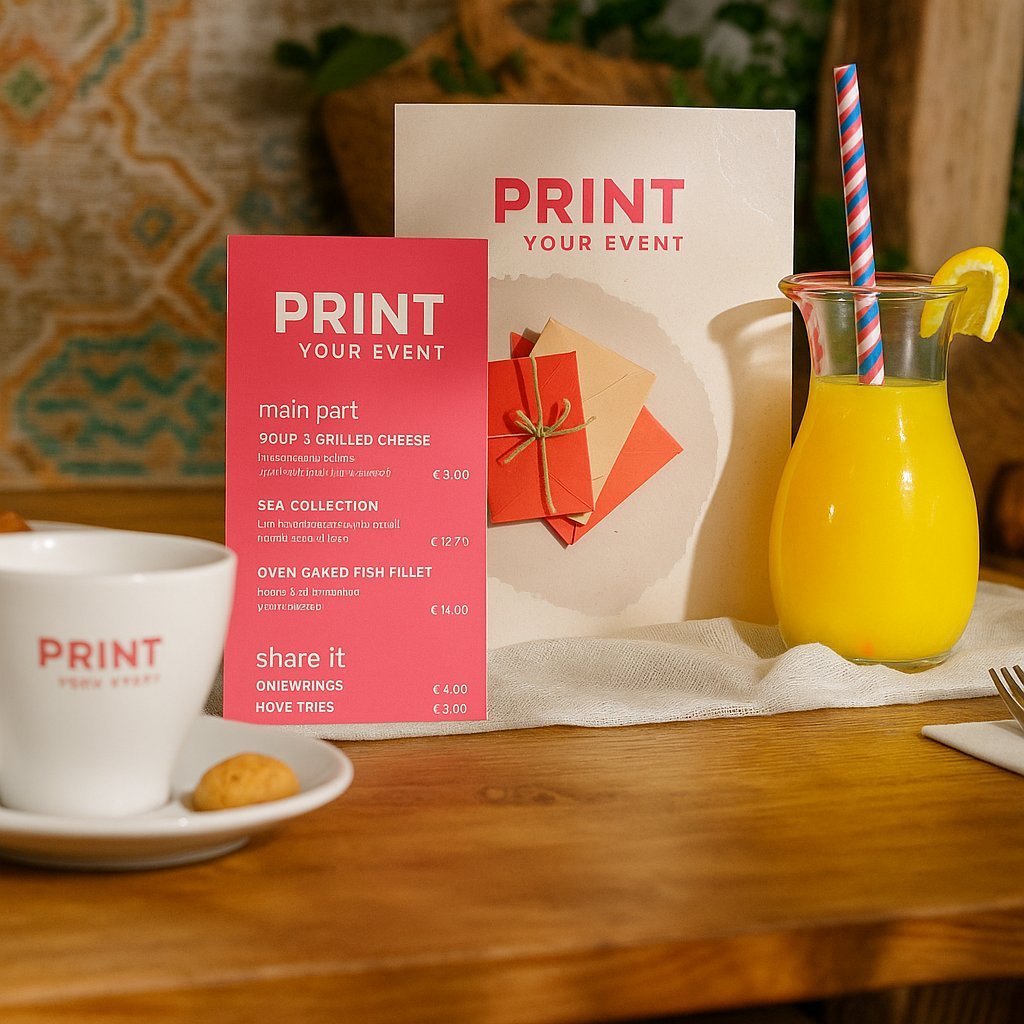 Horeca drukwerk - De Printgroep - Jouw partner in print!