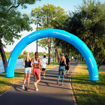 Gate Round Reclame Boog