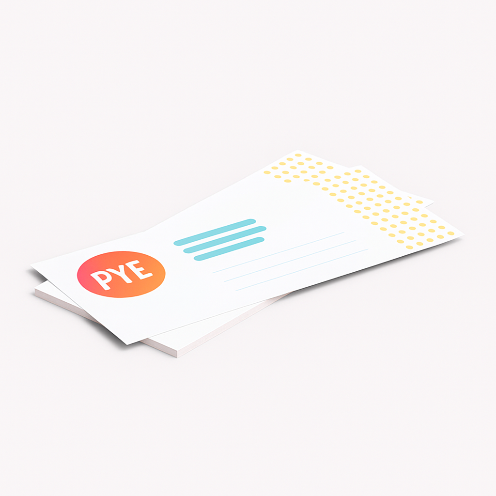 Compliment cards vanaf 10 stuks