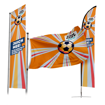 Beach flags