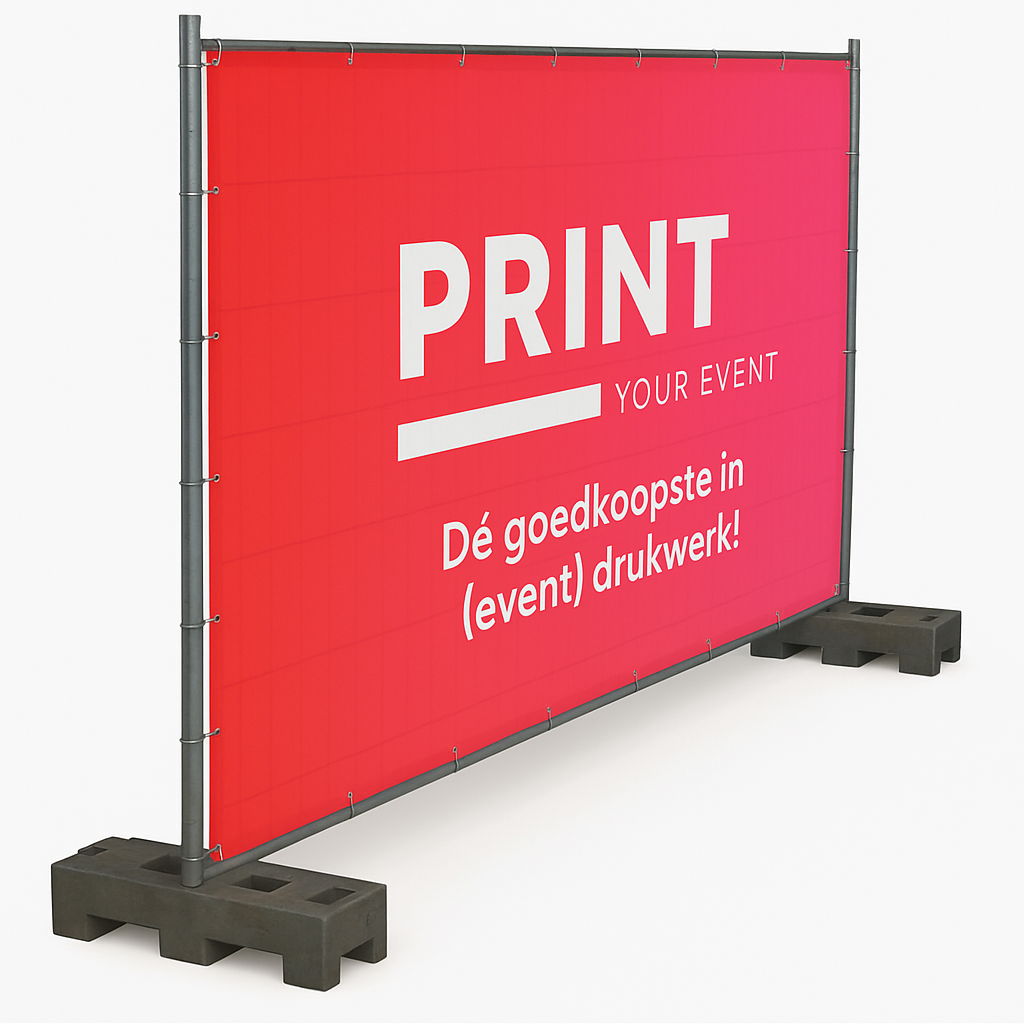 Construction fence tarpaulins