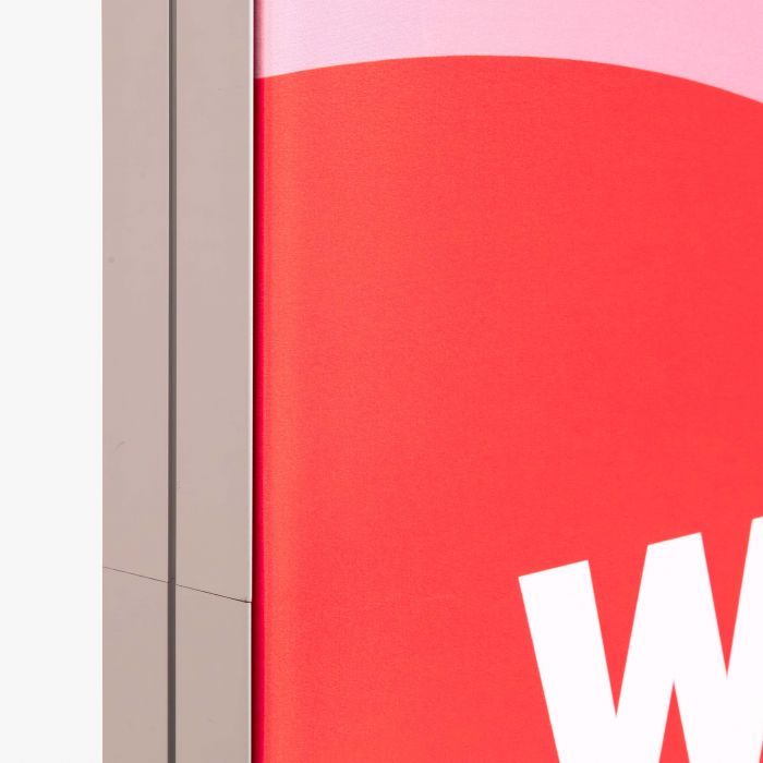 Dubbelzijdig pop-up LED frame