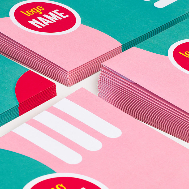All-over bedrukte enveloppen