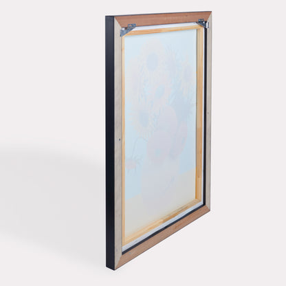 Canvas met baklijst