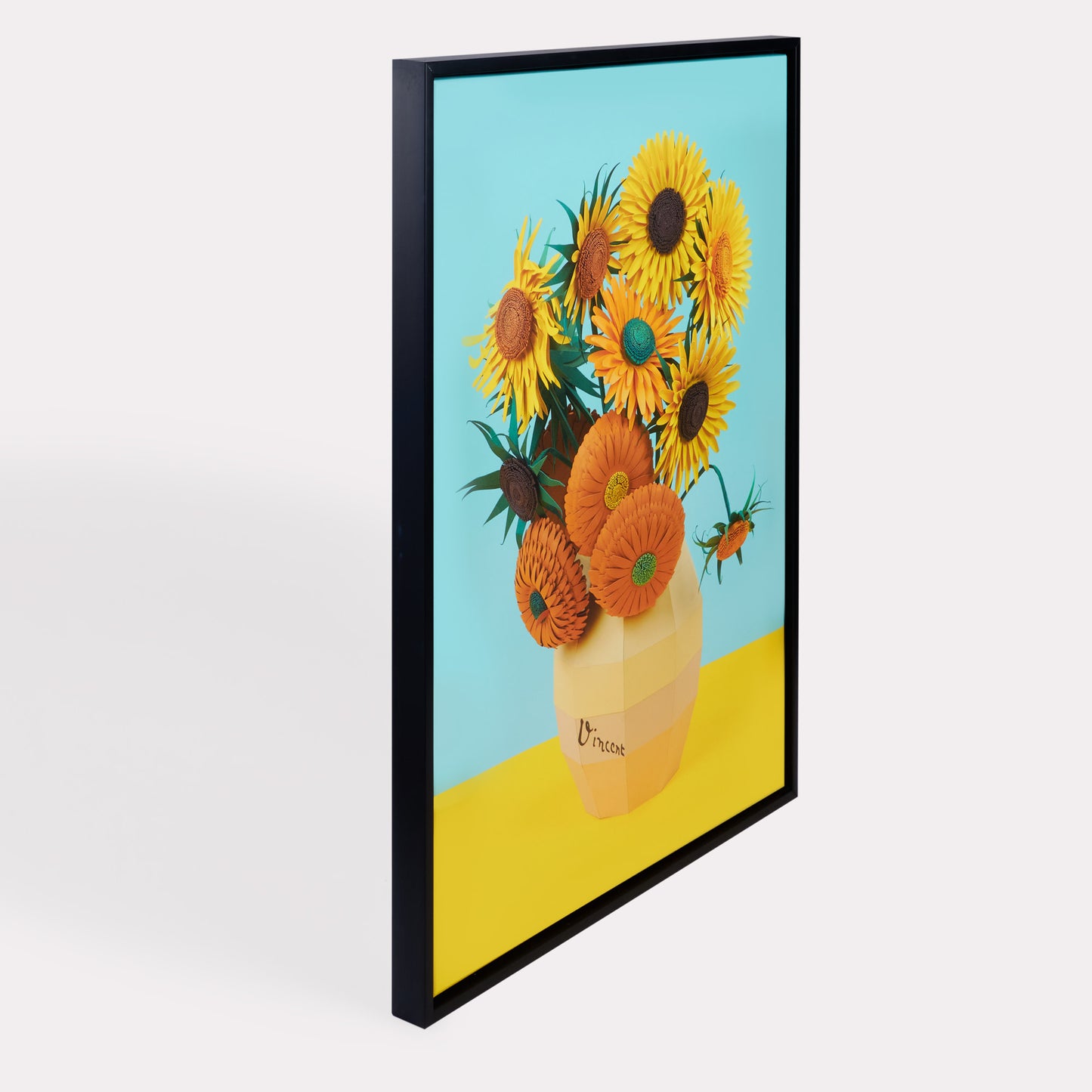 Canvas met baklijst