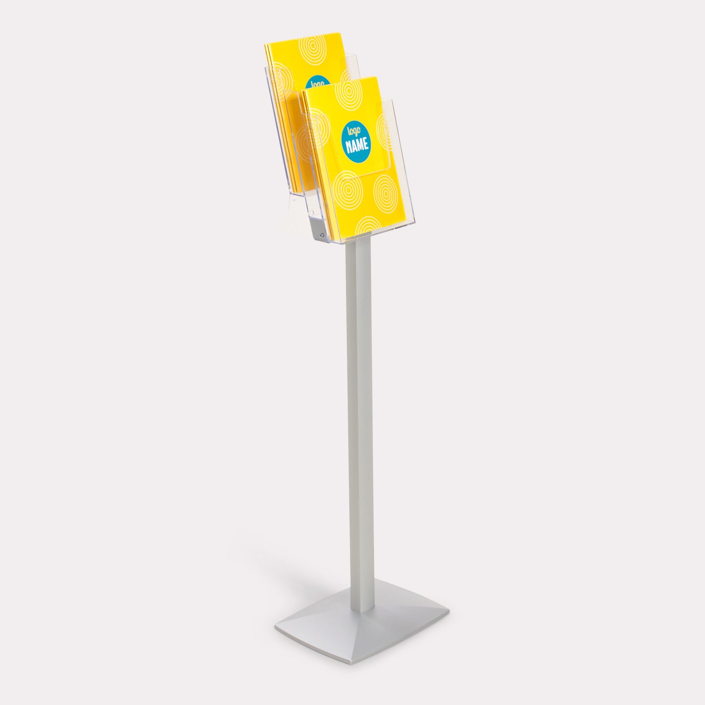 Triple basic folder displays