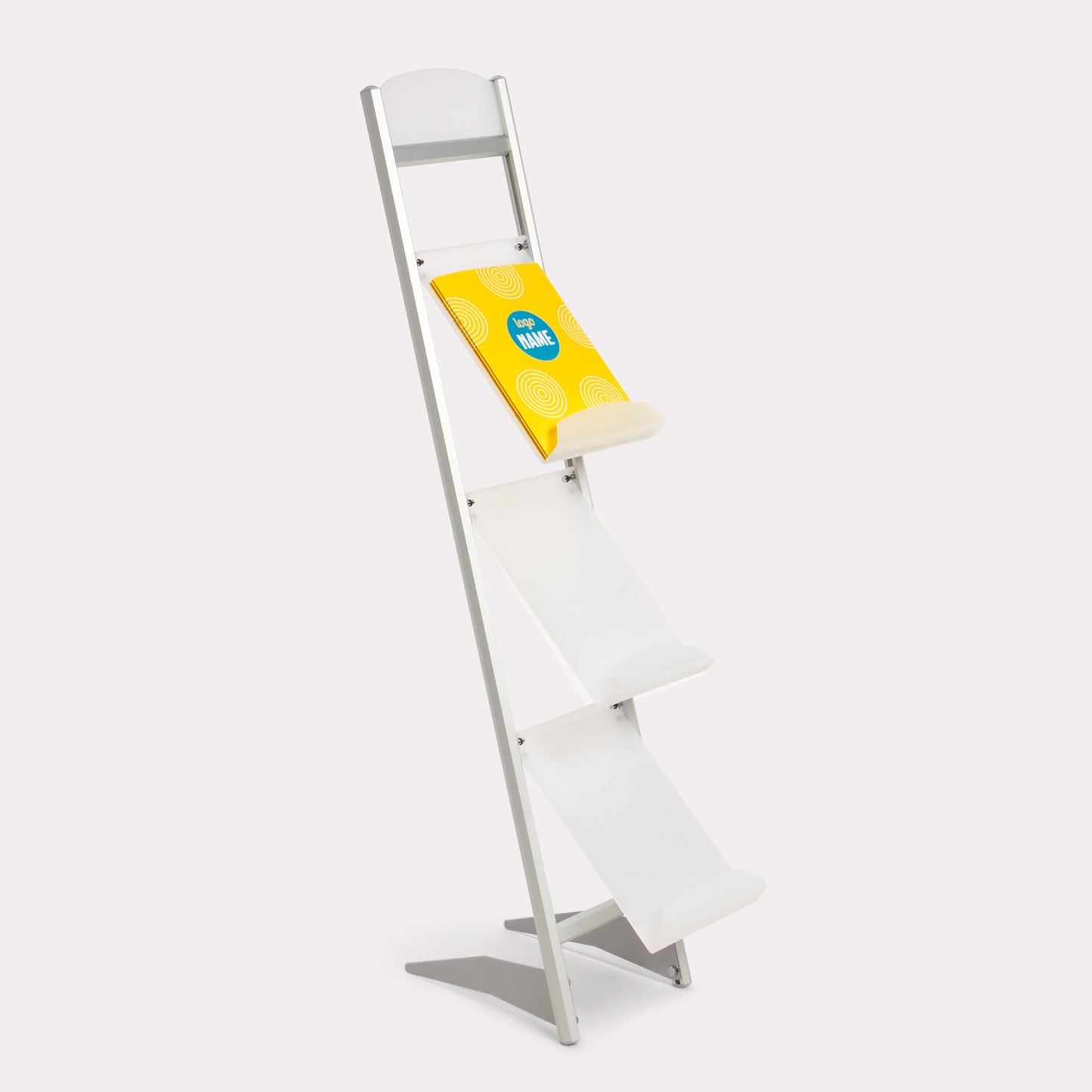 Triple deluxe folder displays