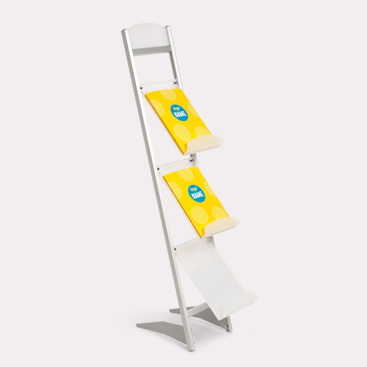 Triple deluxe folder displays