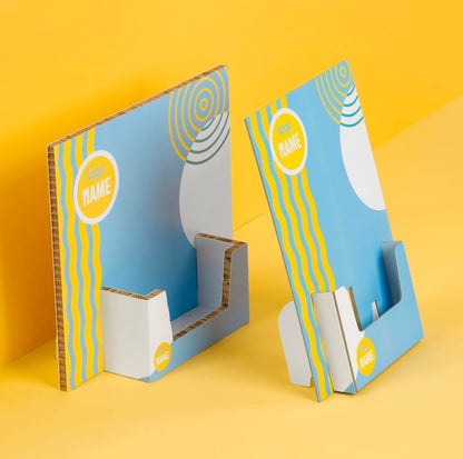 Brochure displays