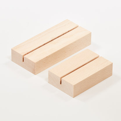 Houten kaarthouders