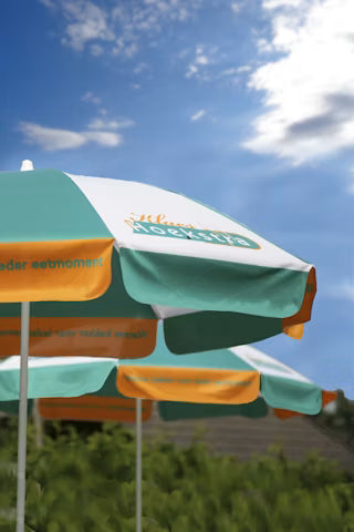 Parasol: Rond Ø 180 cm