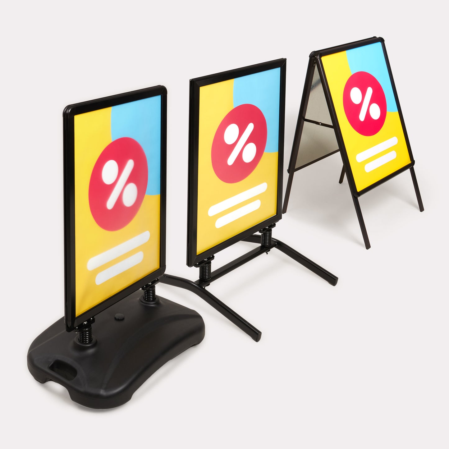 Sidewalk signs