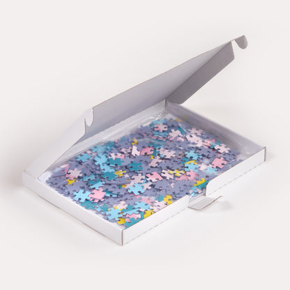 Heart-shaped jigsaw puzzles
