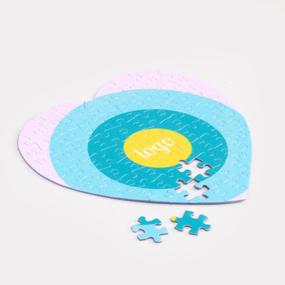 Heart-shaped jigsaw puzzles