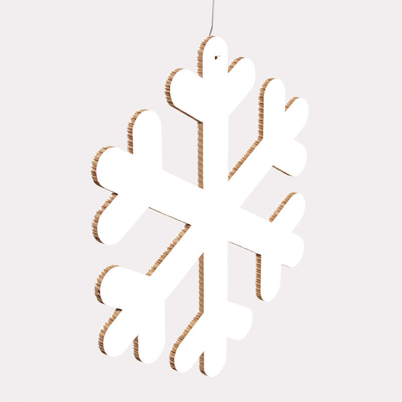 Re-board kerstdecoratie