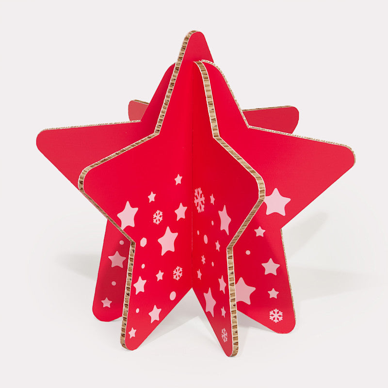 Re-board kerstdecoratie