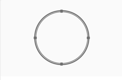 Rond spandoekframe