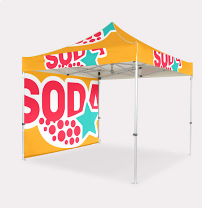Folding tents