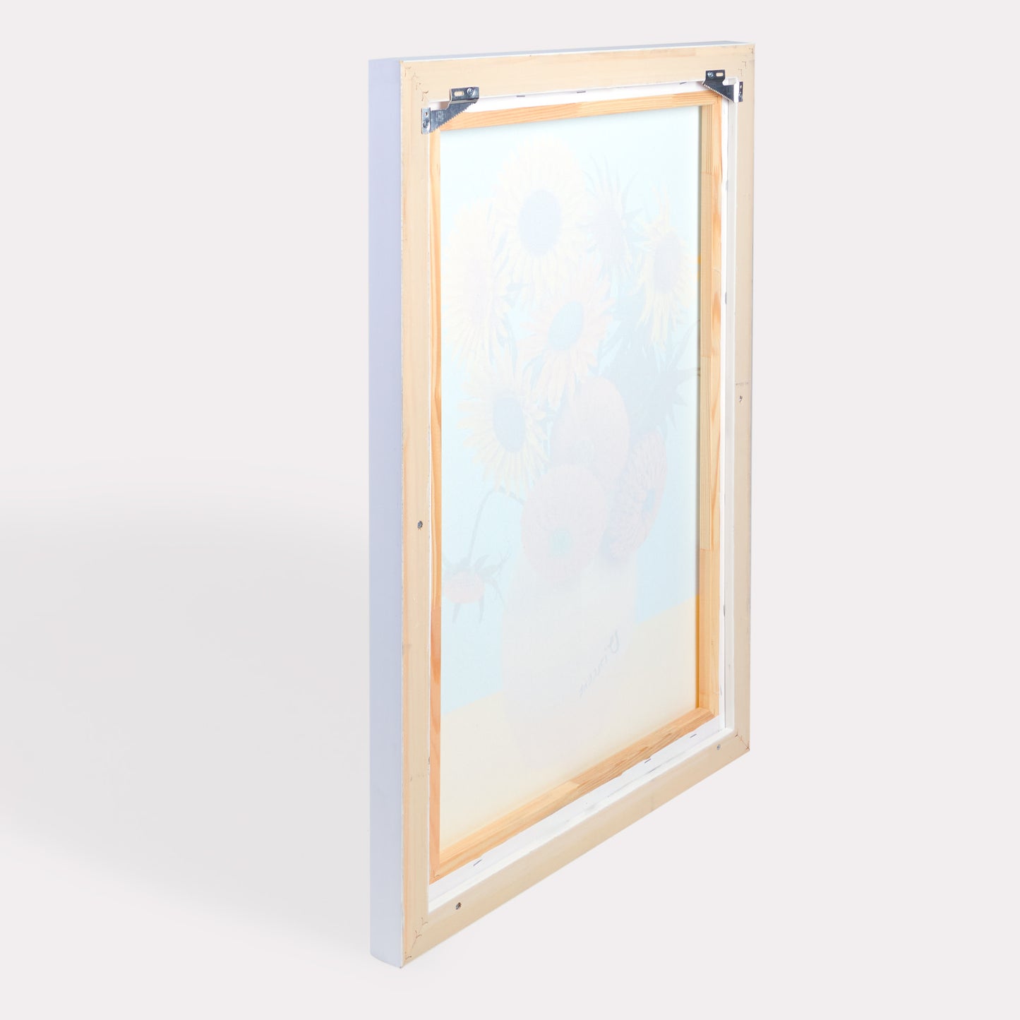 Canvas met baklijst