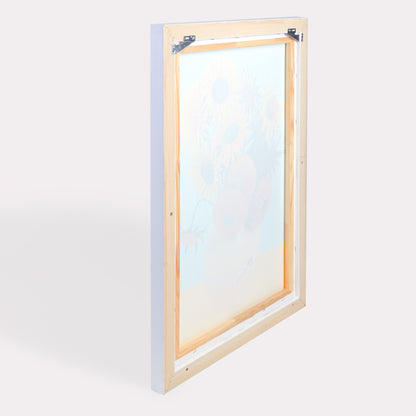 Canvas met baklijst