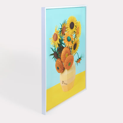 Canvas met baklijst