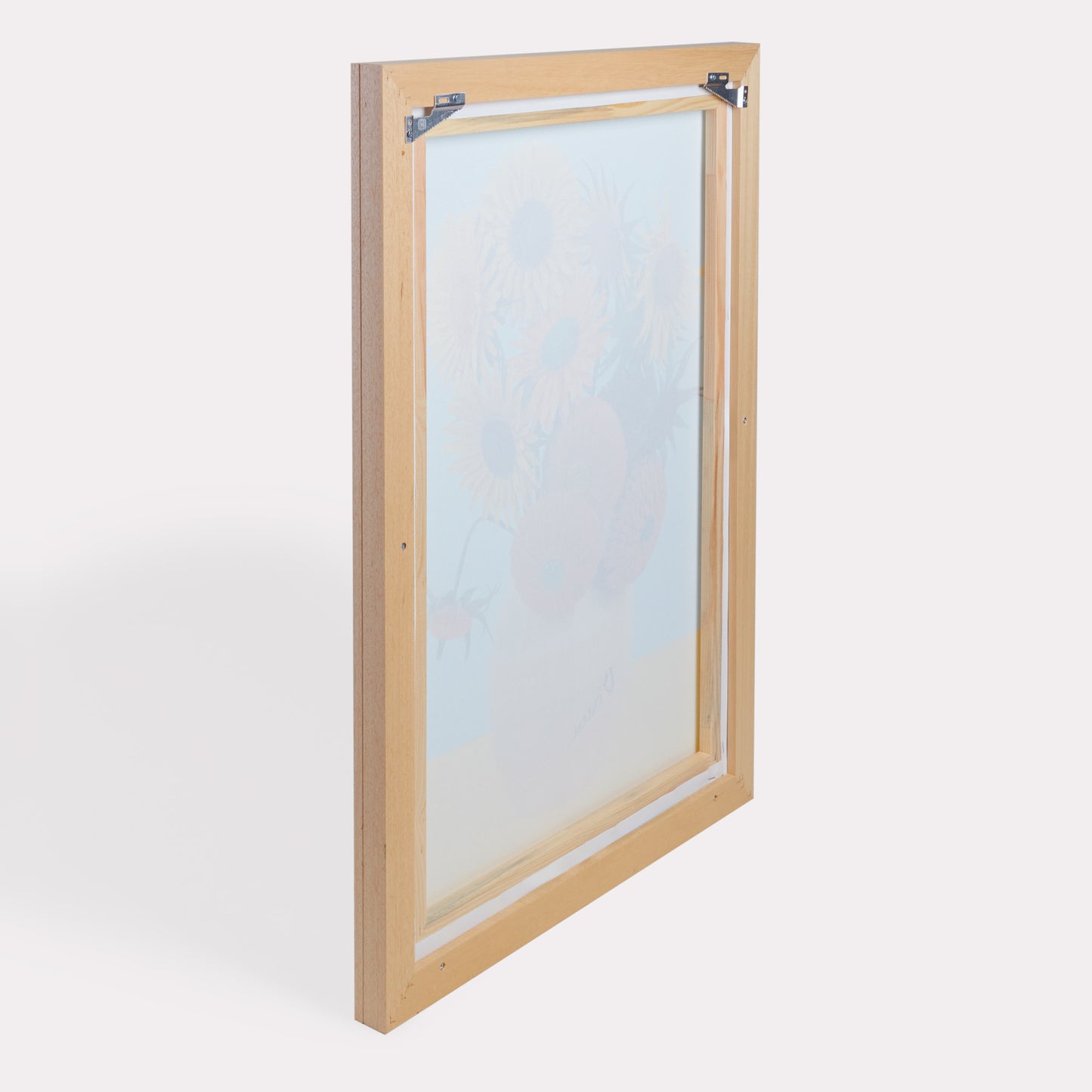 Canvas met baklijst
