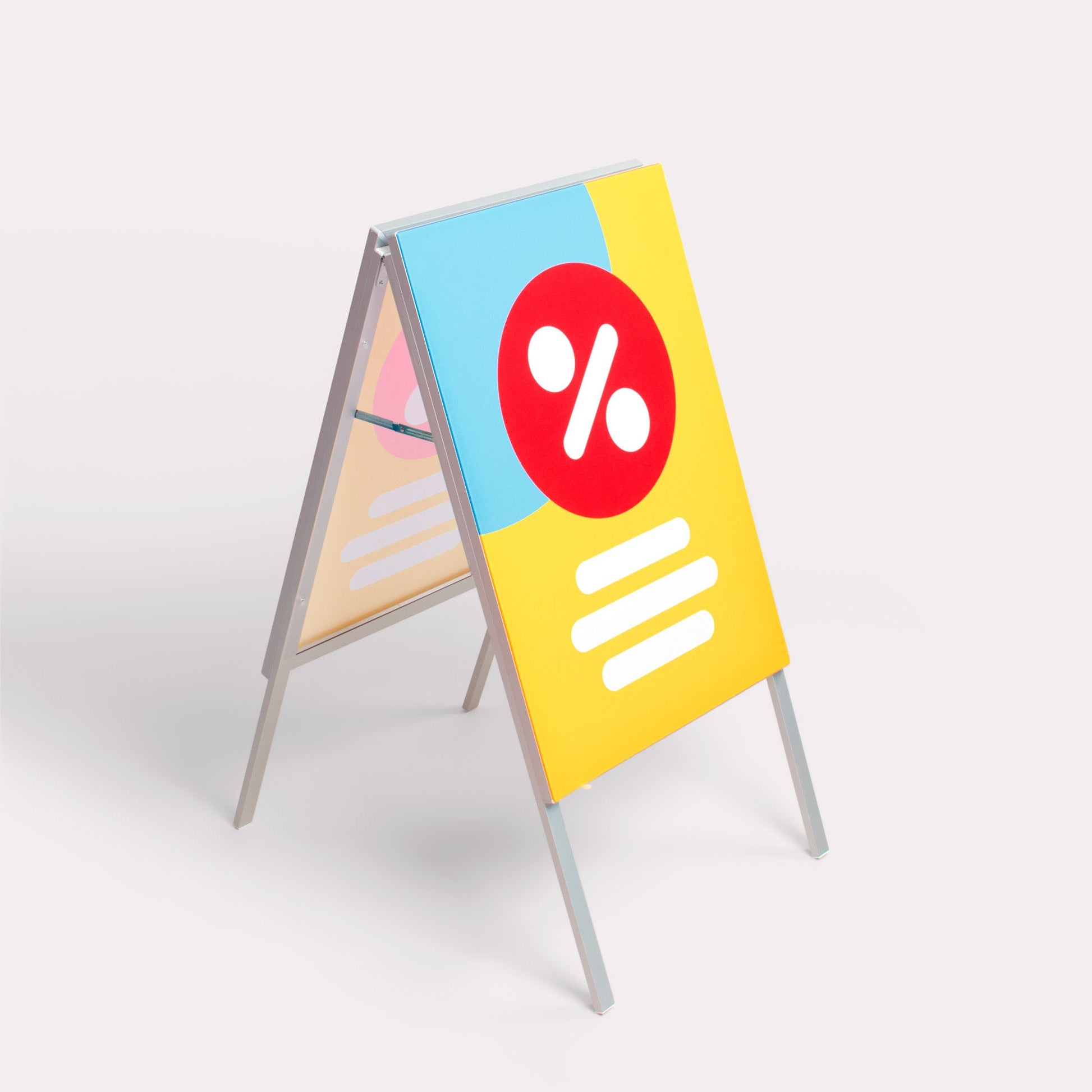 A-borden (stoepbord) textielframes - De Printgroep - Jouw partner in print!