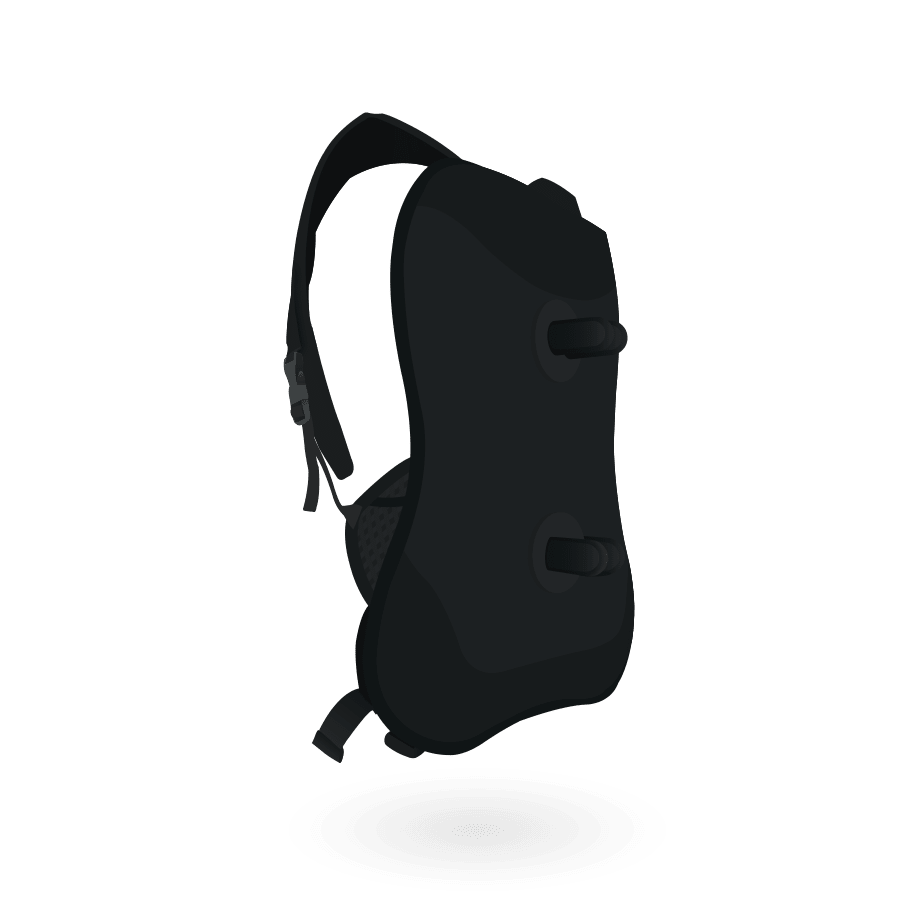 Beachflag backpack - De Printgroep - Jouw partner in print!