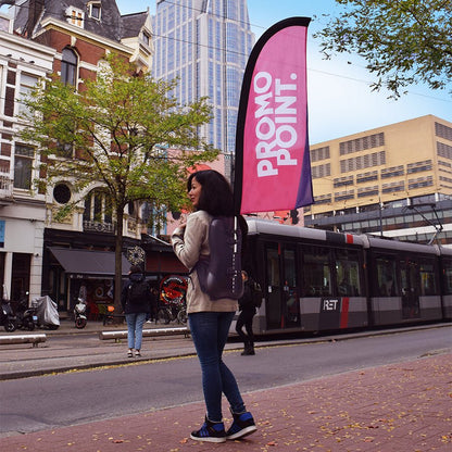Beachflag backpack - De Printgroep - Jouw partner in print!