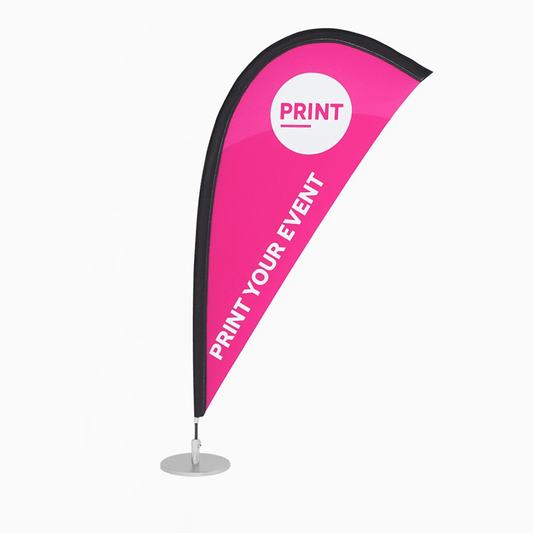 Beachflag mini - De Printgroep - Jouw partner in print!
