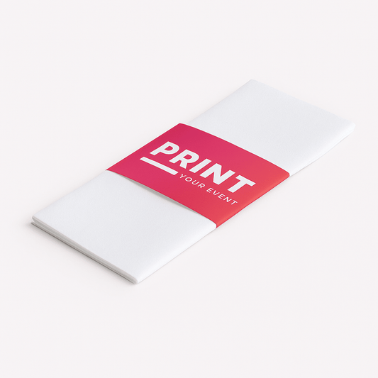 Bestekservetten met wikkel vanaf 5.000 stuks - De Printgroep - Jouw partner in print!