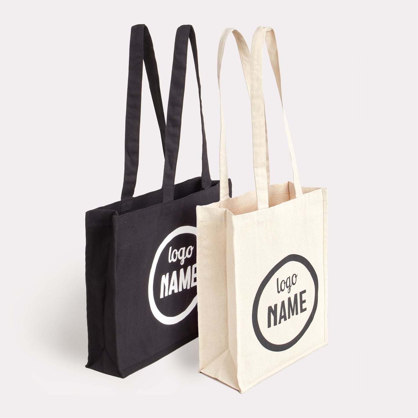 Canvas shopping bags vanaf 100 stuks - De Printgroep - Jouw partner in print!