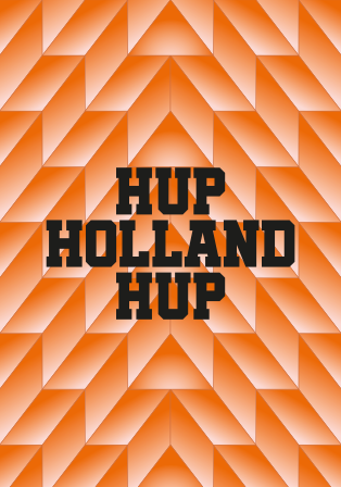 Oranje drukwerk