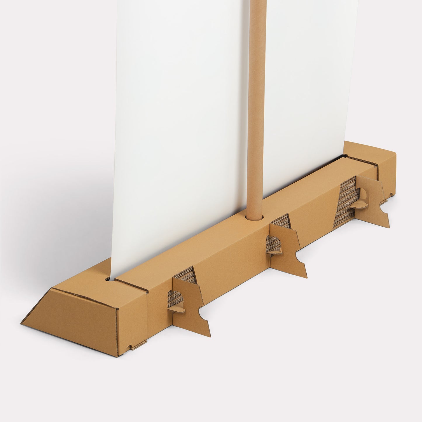 Roll-up banners cardboard