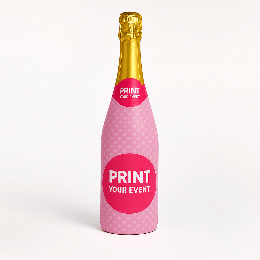 Champagneflessen vanaf 25 stuks - De Printgroep - Jouw partner in print!