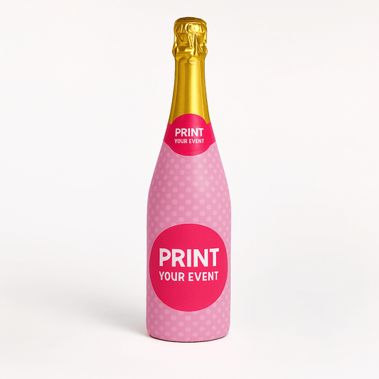 Champagneflessen vanaf 25 stuks - De Printgroep - Jouw partner in print!