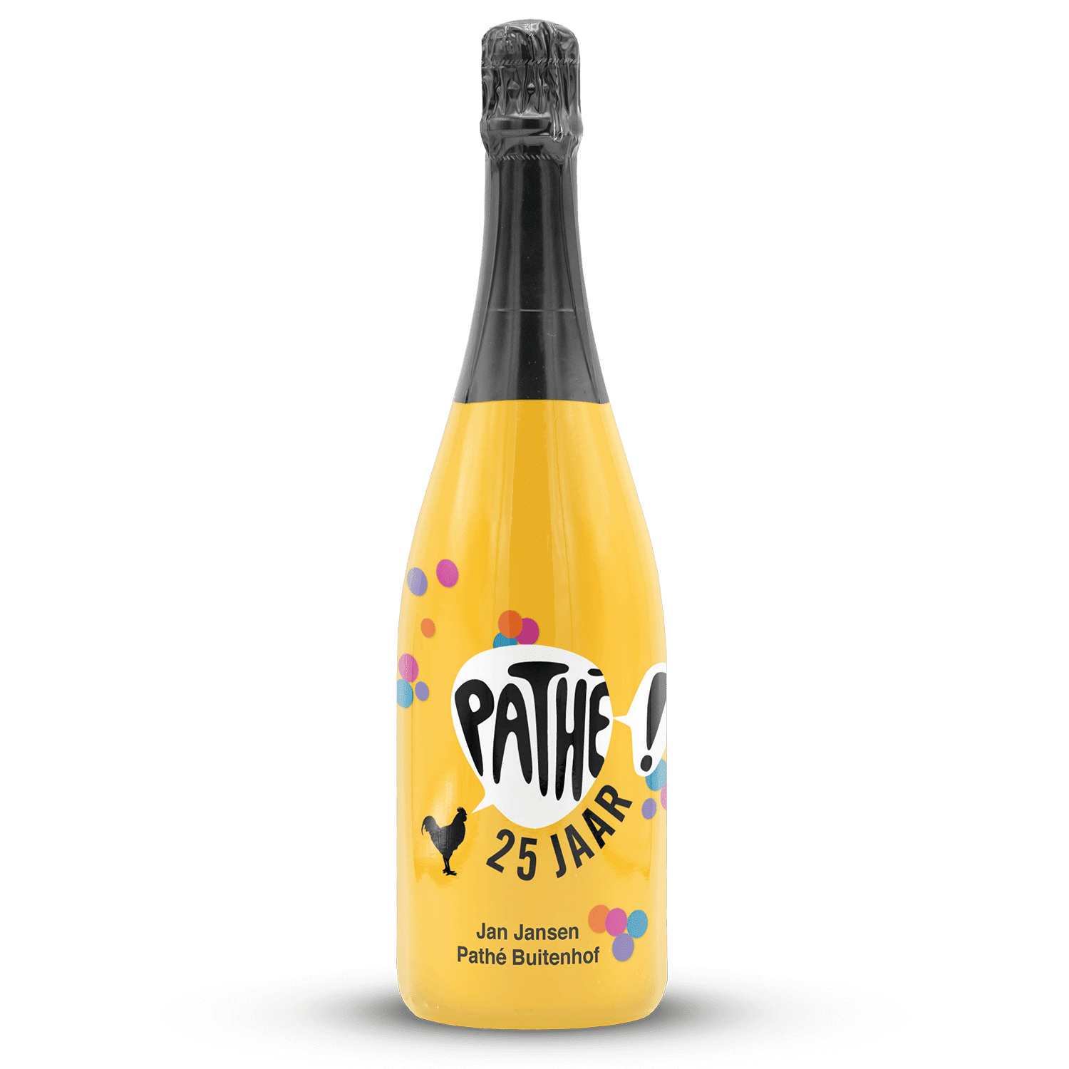 Champagneflessen vanaf 25 stuks - De Printgroep - Jouw partner in print!