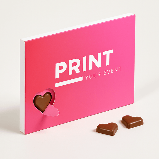 Chocolade mini hartjes - De Printgroep - Jouw partner in print!