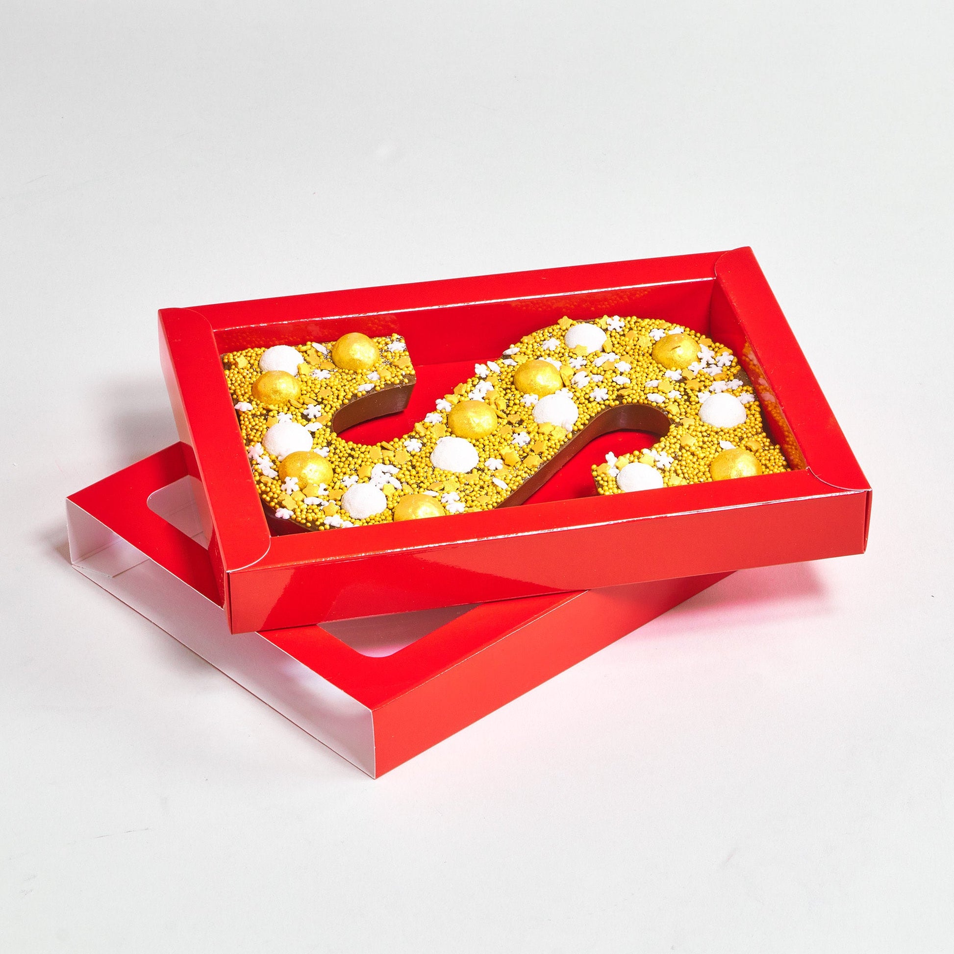 Chocoladeletters met sleeve vanaf 10 stuks - De Printgroep - Jouw partner in print!