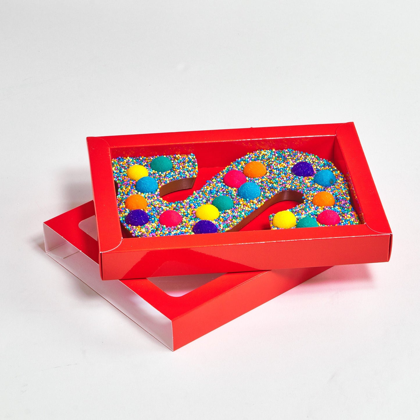 Chocoladeletters met sleeve vanaf 10 stuks - De Printgroep - Jouw partner in print!
