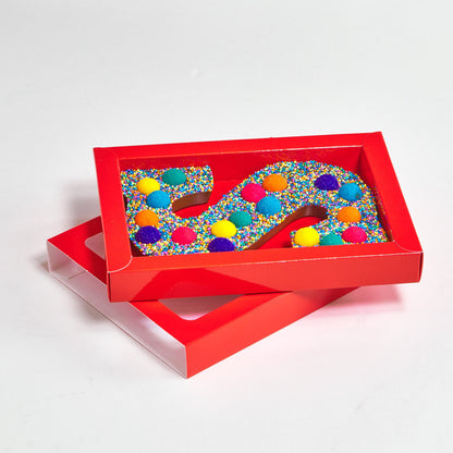 Chocoladeletters met sleeve vanaf 10 stuks - De Printgroep - Jouw partner in print!