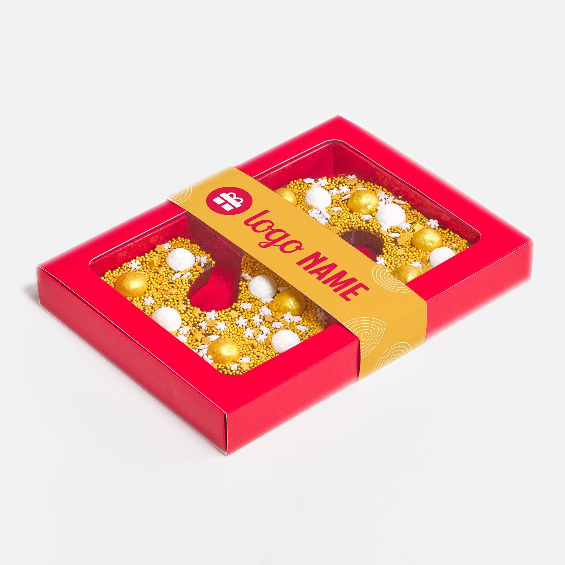 Chocoladeletters met sleeve vanaf 10 stuks - De Printgroep - Jouw partner in print!