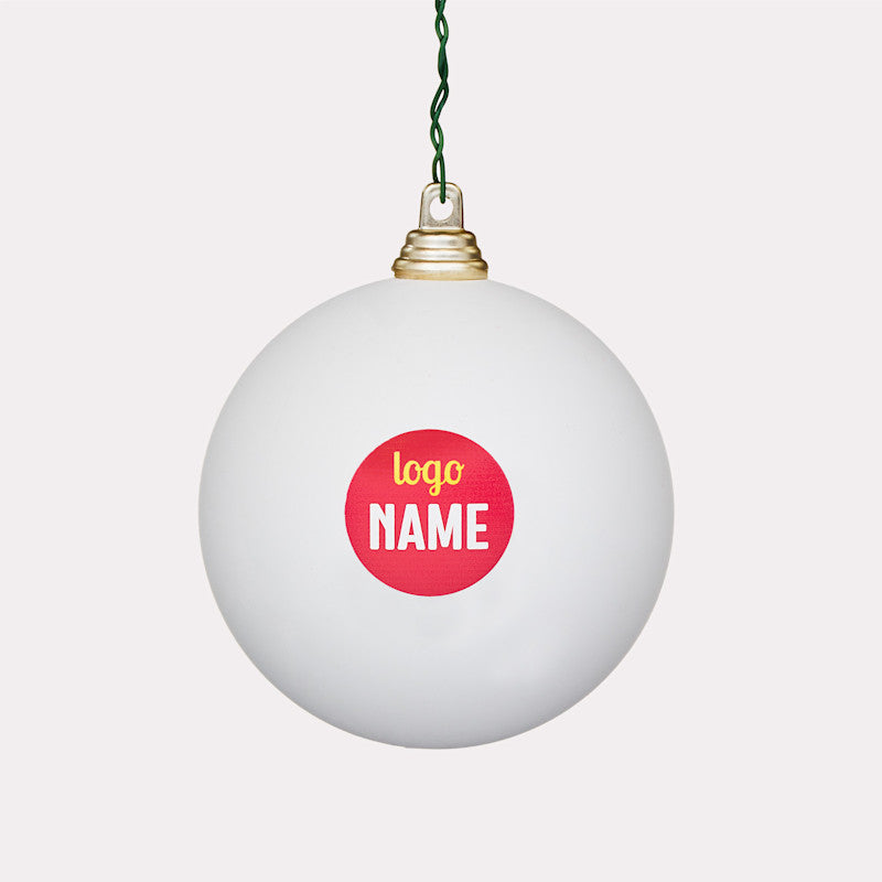 Kerstballen bedrukt vanaf 5 stuks