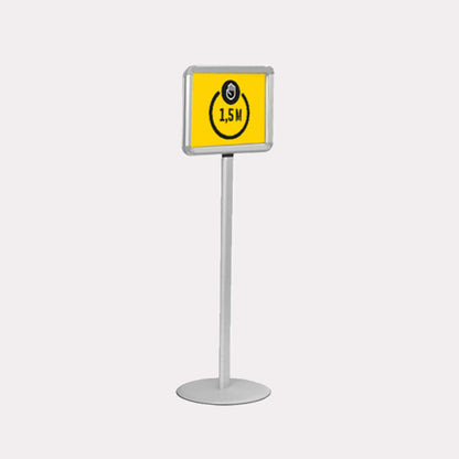 Standing click frame on foot