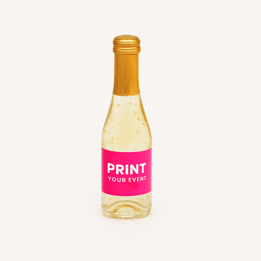 Flesjes prosecco vanaf 6 stuks - De Printgroep - Jouw partner in print!