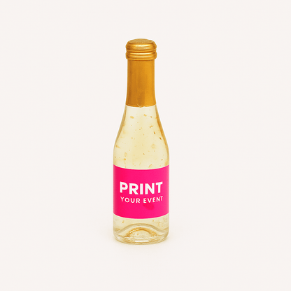 Flesjes prosecco vanaf 6 stuks - De Printgroep - Jouw partner in print!