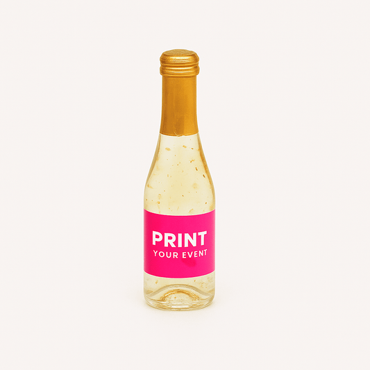 Flesjes prosecco vanaf 6 stuks - De Printgroep - Jouw partner in print!