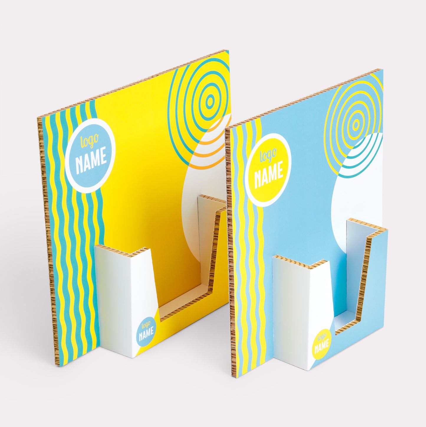 Brochure displays