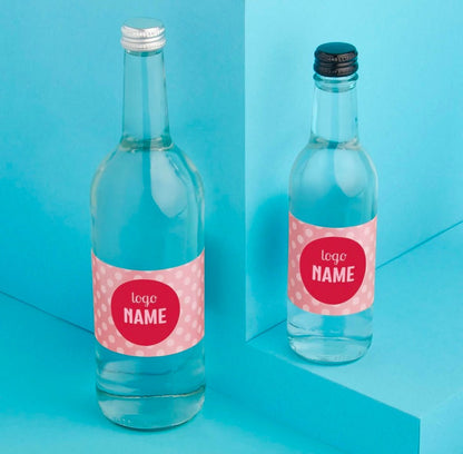Glazen waterflessen vanaf 108 stuks - De Printgroep - Jouw partner in print!